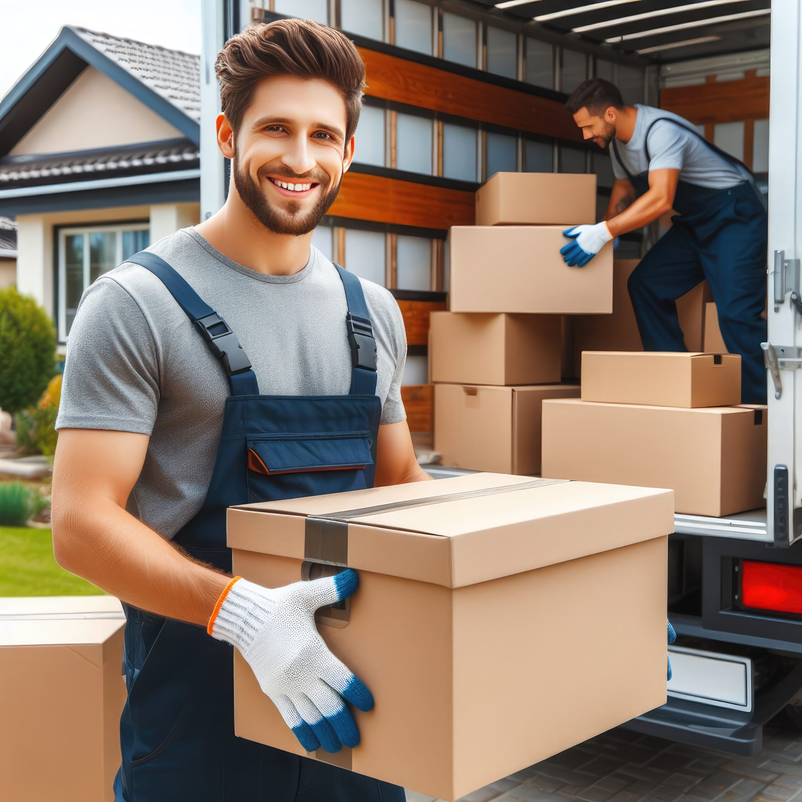 professional-delivery-moving-service-home-mover-unloading-boxes-furniture-from-pickup-tru